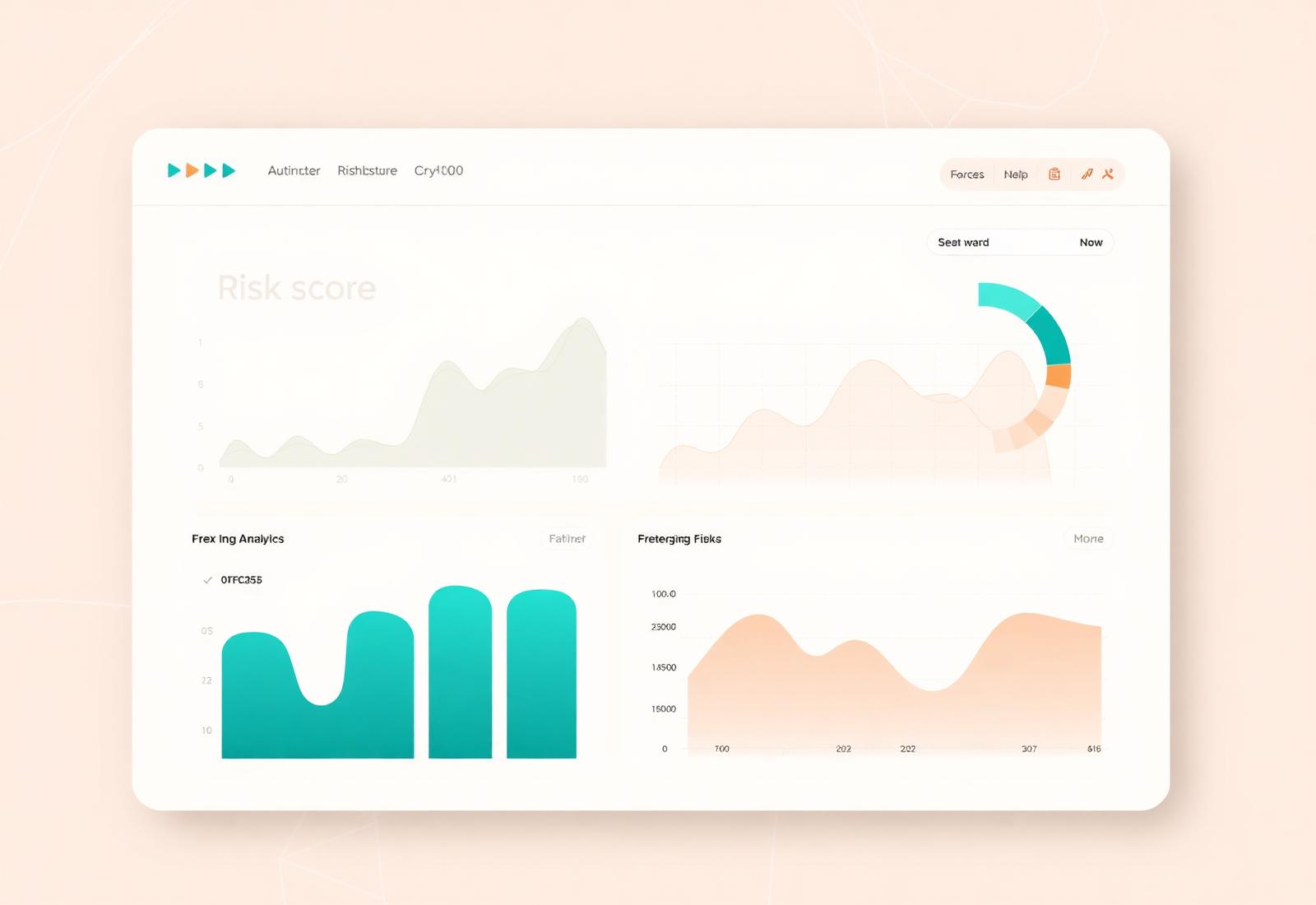 Ledger Lens practice dashboard showing risk score, filing analytics and recent QA findings